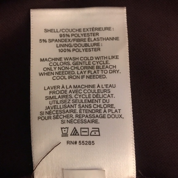 New Express Rich Burgundy Midi Dress. - Picture 7 of 7